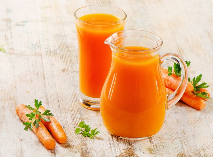 jugo de zanahoria para las arrugas alrededor de los ojos